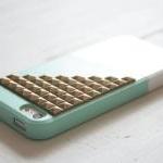 Iphone 5 Case - Color Block Case - Mint Deep /..